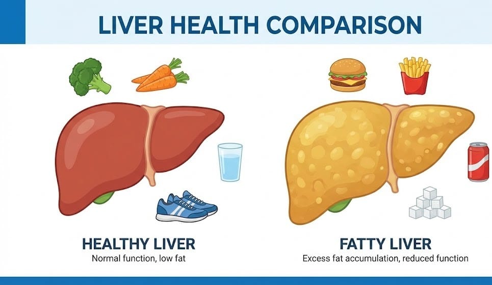 कलेजो (Liver) बिग्रन रक्सी नै पिउनुपर्छ भन्ने छैन! ‘फ्याटी लिभर’ (Fatty Liver) बन्दैछ नयाँ महामारी